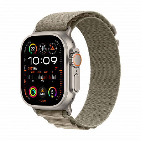 Apple Watch Ultra 2 49 mm Alpine Loop Olive