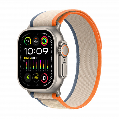 Apple Watch Ultra 2 49 mm Trial Loop Orange/Beige