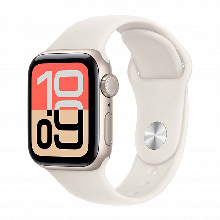Apple Watch SE 2025 44 mm starlight